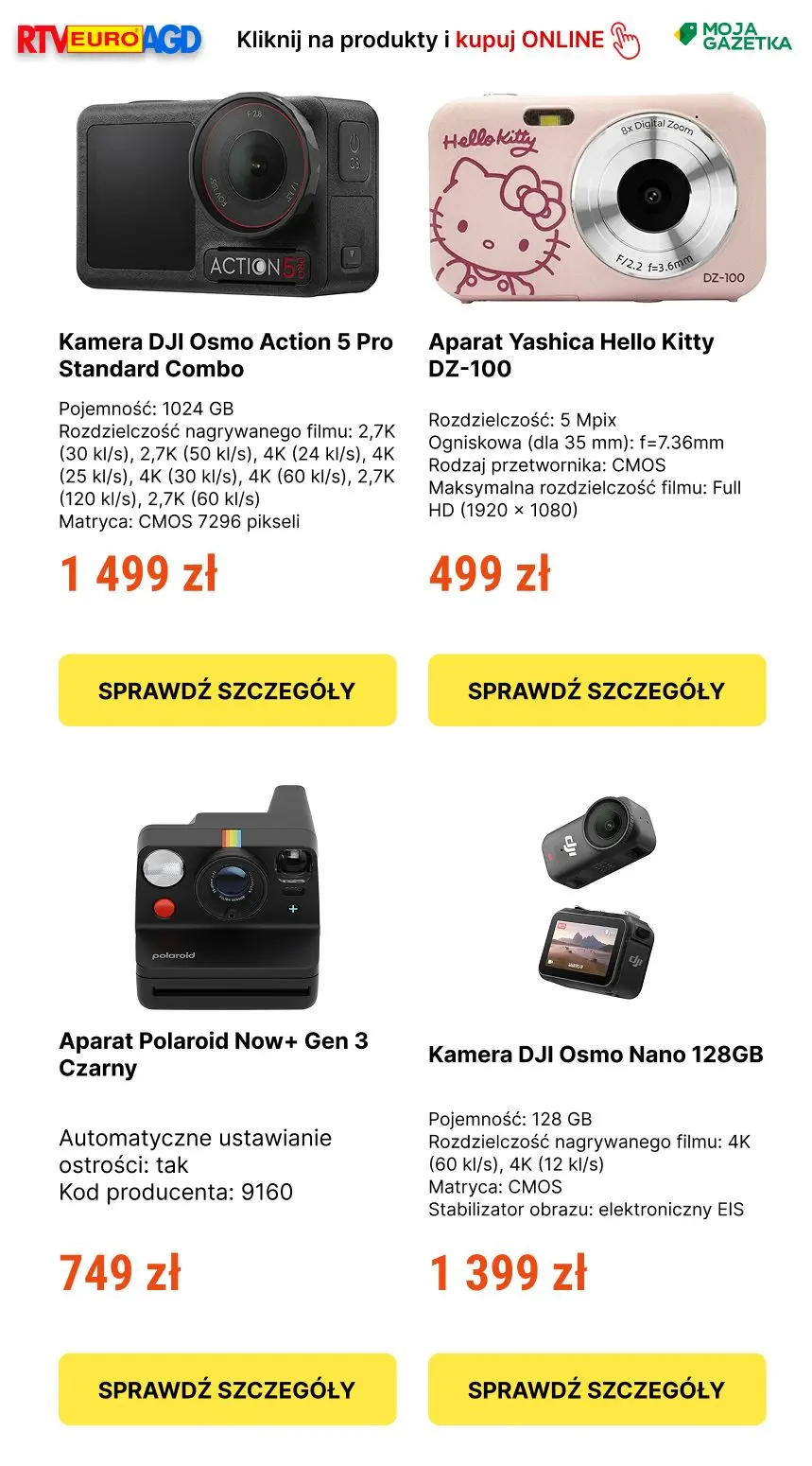 gazetka promocyjna RTV EURO AGD Drugi produkt 33% taniej - Strona 4