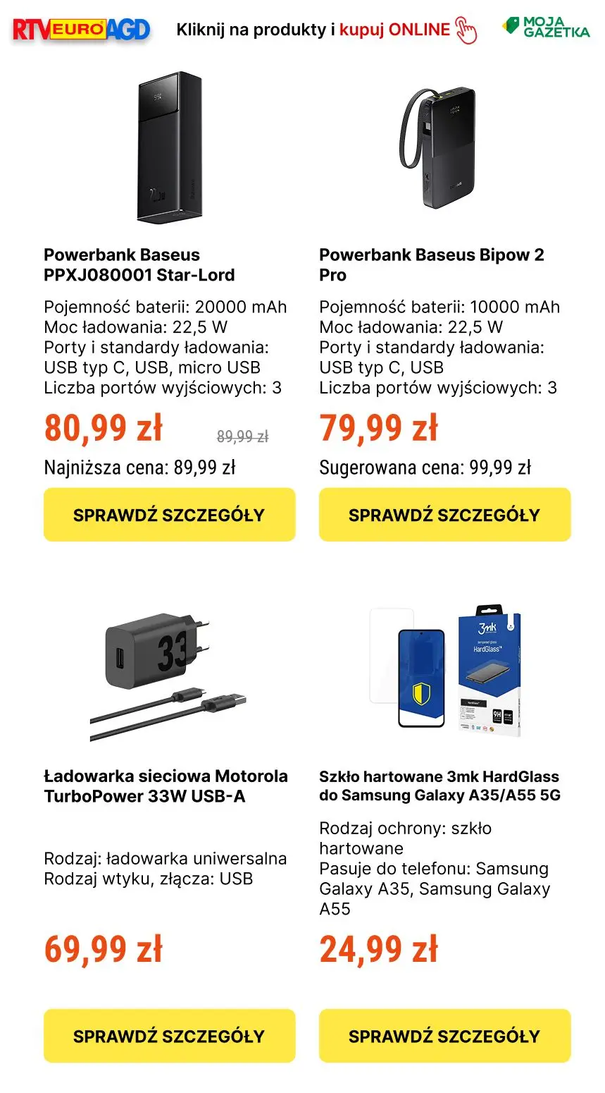 gazetka promocyjna RTV EURO AGD Drugi produkt 33% taniej - Strona 5