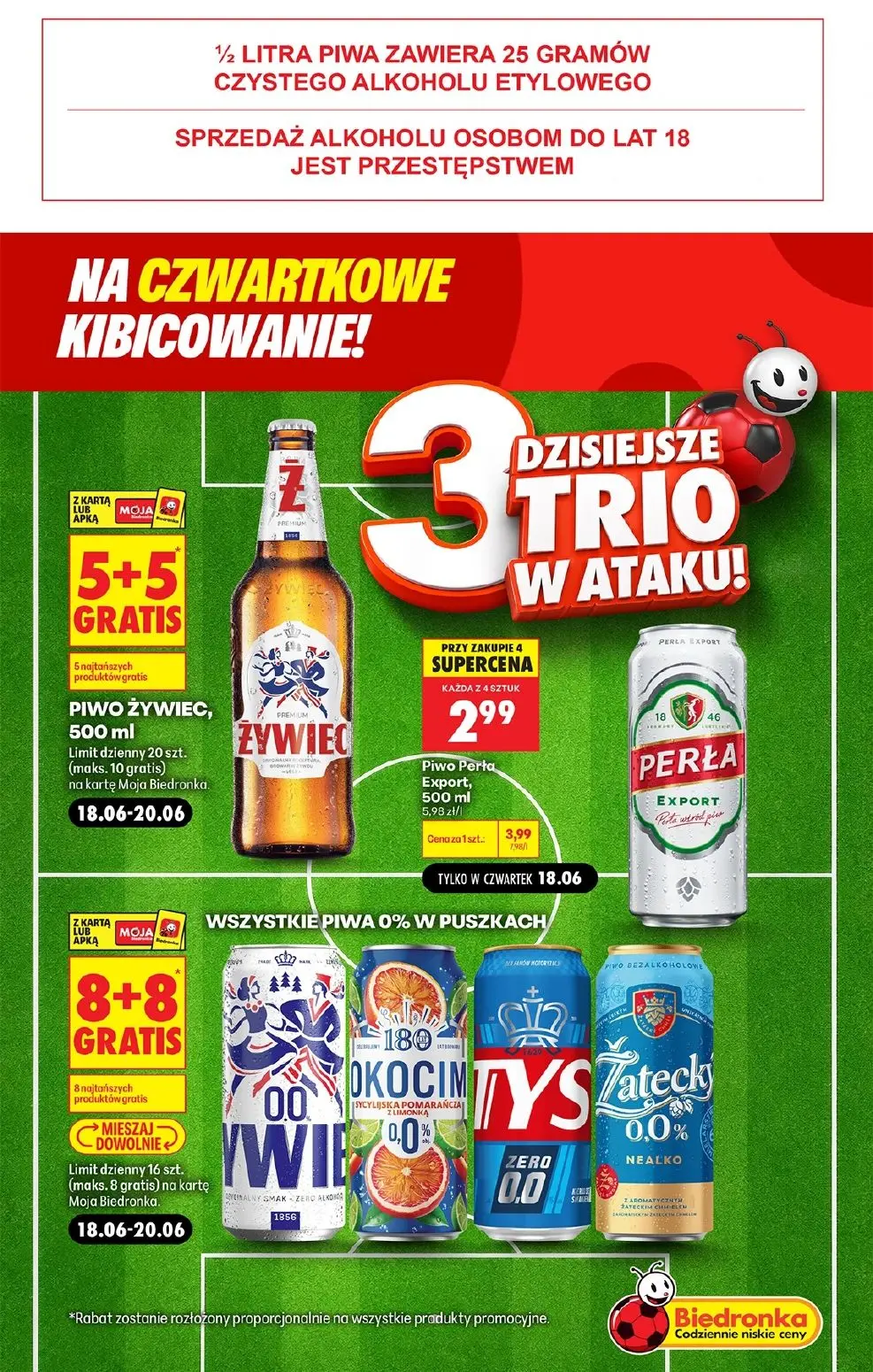gazetka promocyjna Biedronka Na czwartkowe kibicowanie - Strona 3