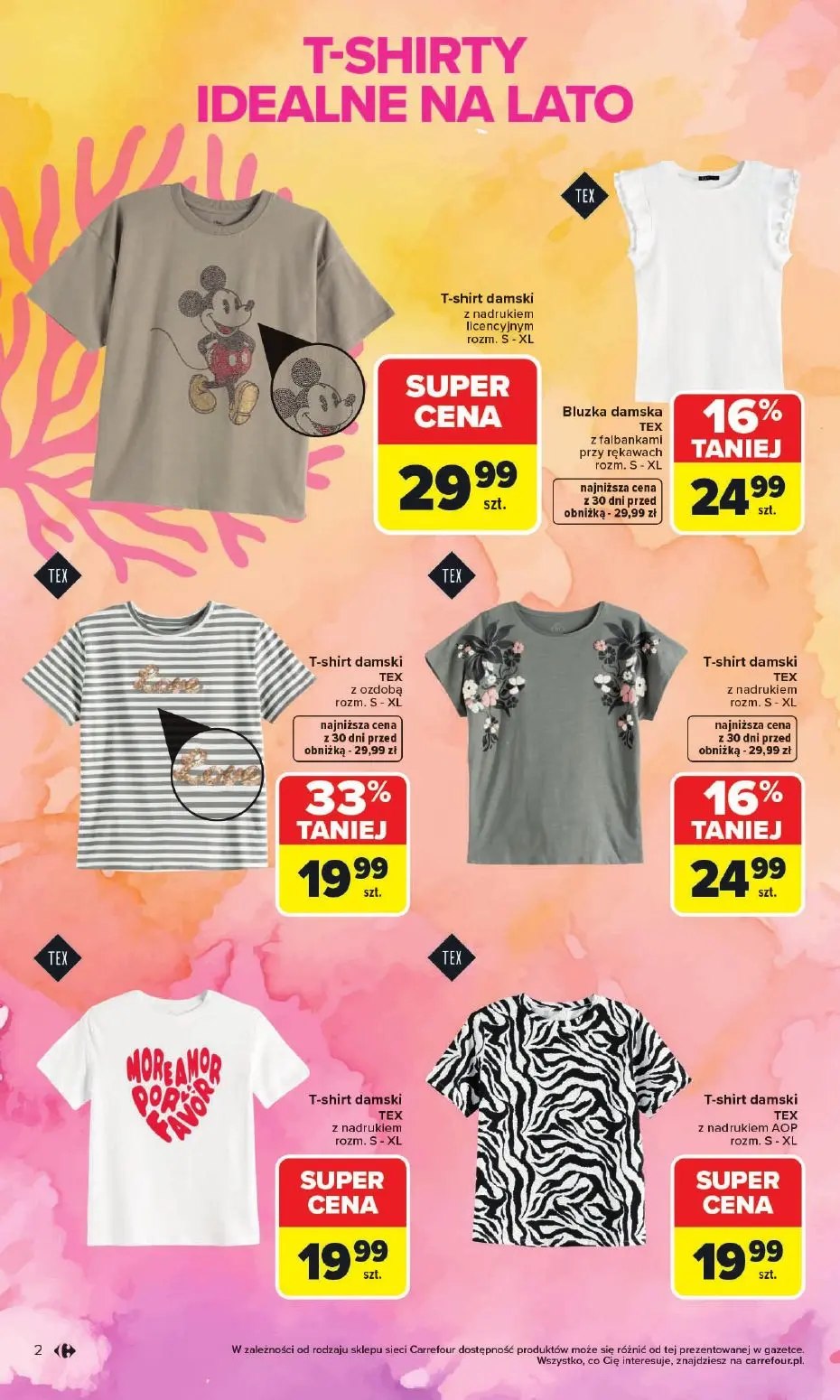 gazetka promocyjna Carrefour Stylizacje na letnie okazje - Strona 2