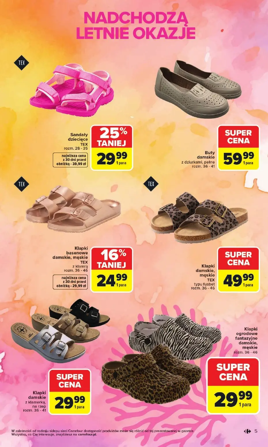 gazetka promocyjna Carrefour Stylizacje na letnie okazje - Strona 5