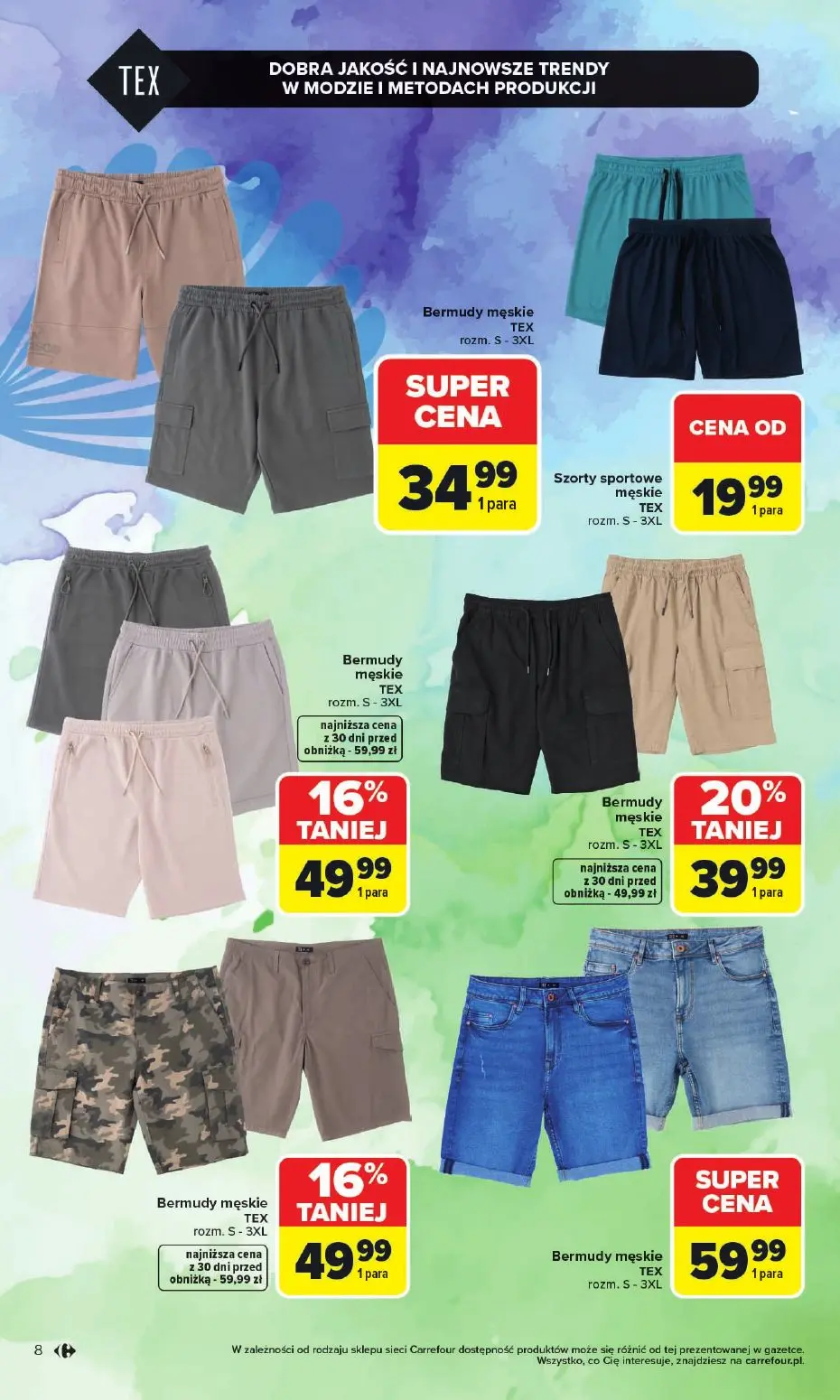 gazetka promocyjna Carrefour Stylizacje na letnie okazje - Strona 8