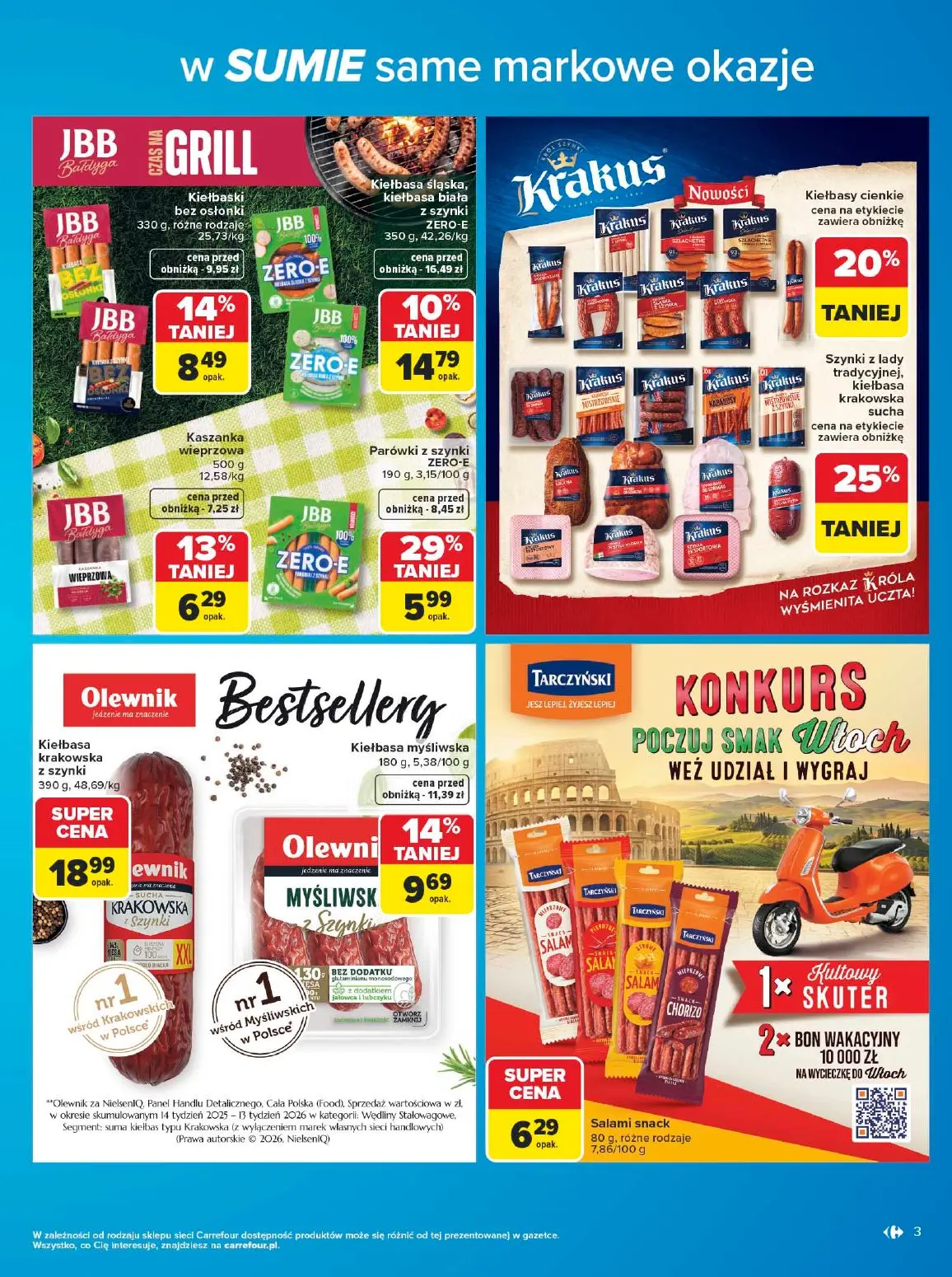 gazetka promocyjna Carrefour W sumie same markowe okazje - Strona 3