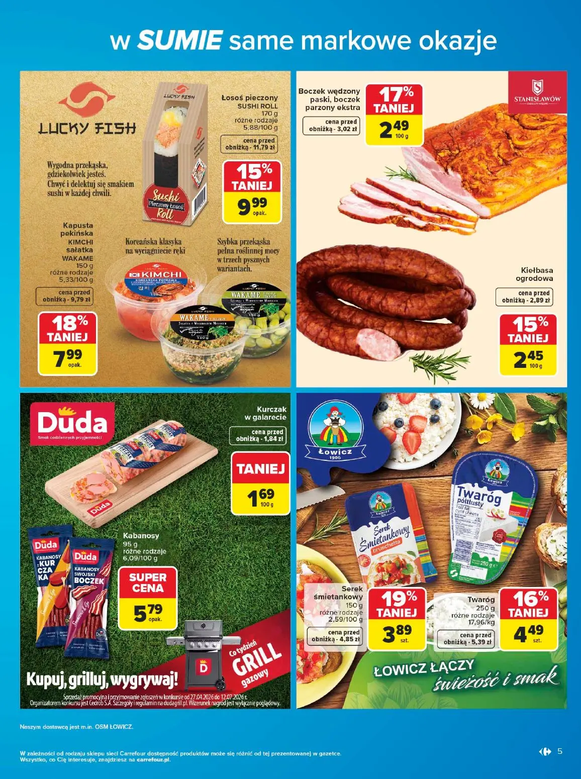 gazetka promocyjna Carrefour W sumie same markowe okazje - Strona 5