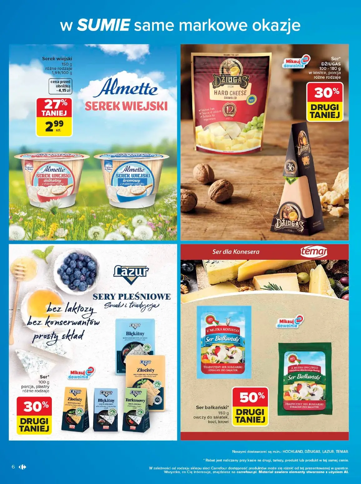 gazetka promocyjna Carrefour W sumie same markowe okazje - Strona 6