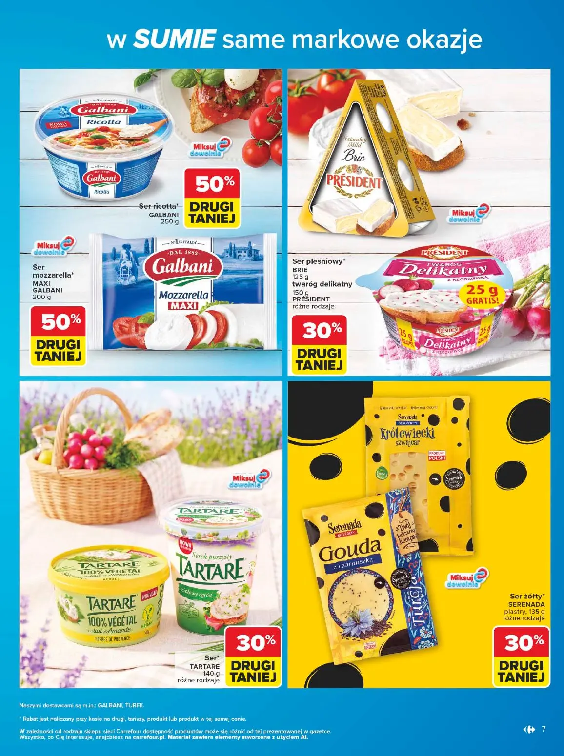 gazetka promocyjna Carrefour W sumie same markowe okazje - Strona 7