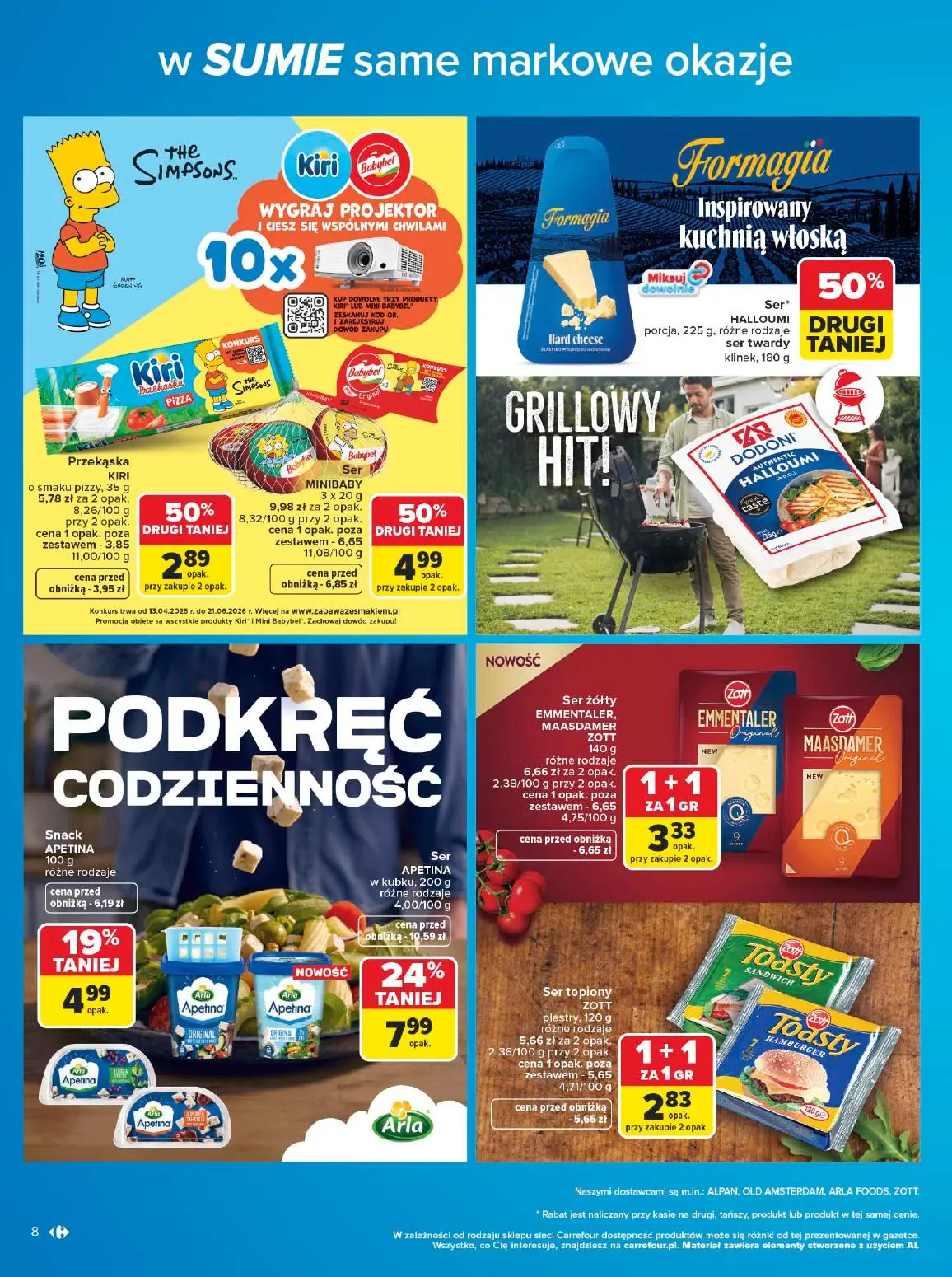 gazetka promocyjna Carrefour W sumie same markowe okazje - Strona 8