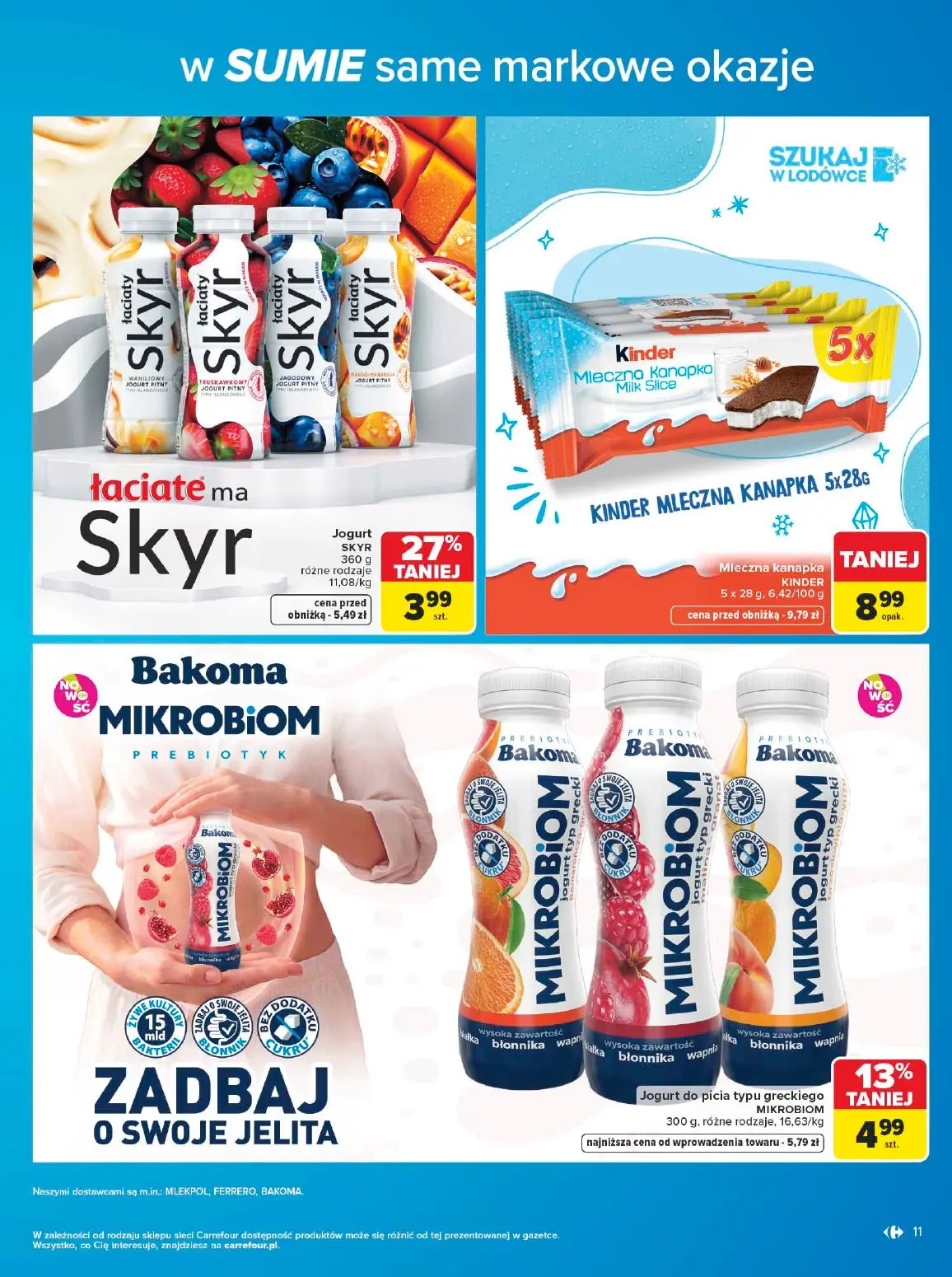 gazetka promocyjna Carrefour W sumie same markowe okazje - Strona 11