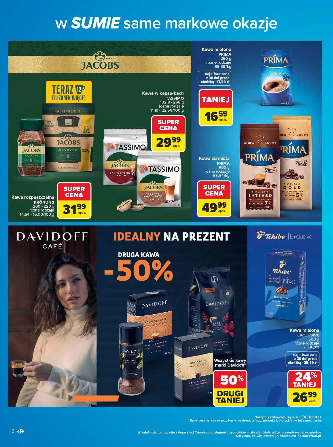 gazetka promocyjna Carrefour W sumie same markowe okazje - Strona 16