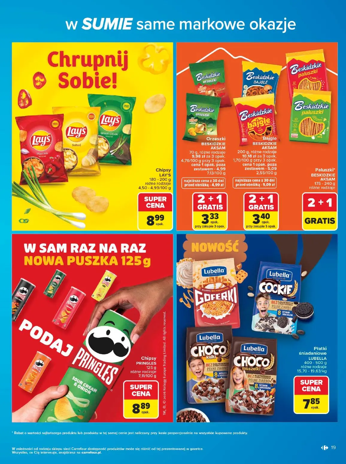 gazetka promocyjna Carrefour W sumie same markowe okazje - Strona 19