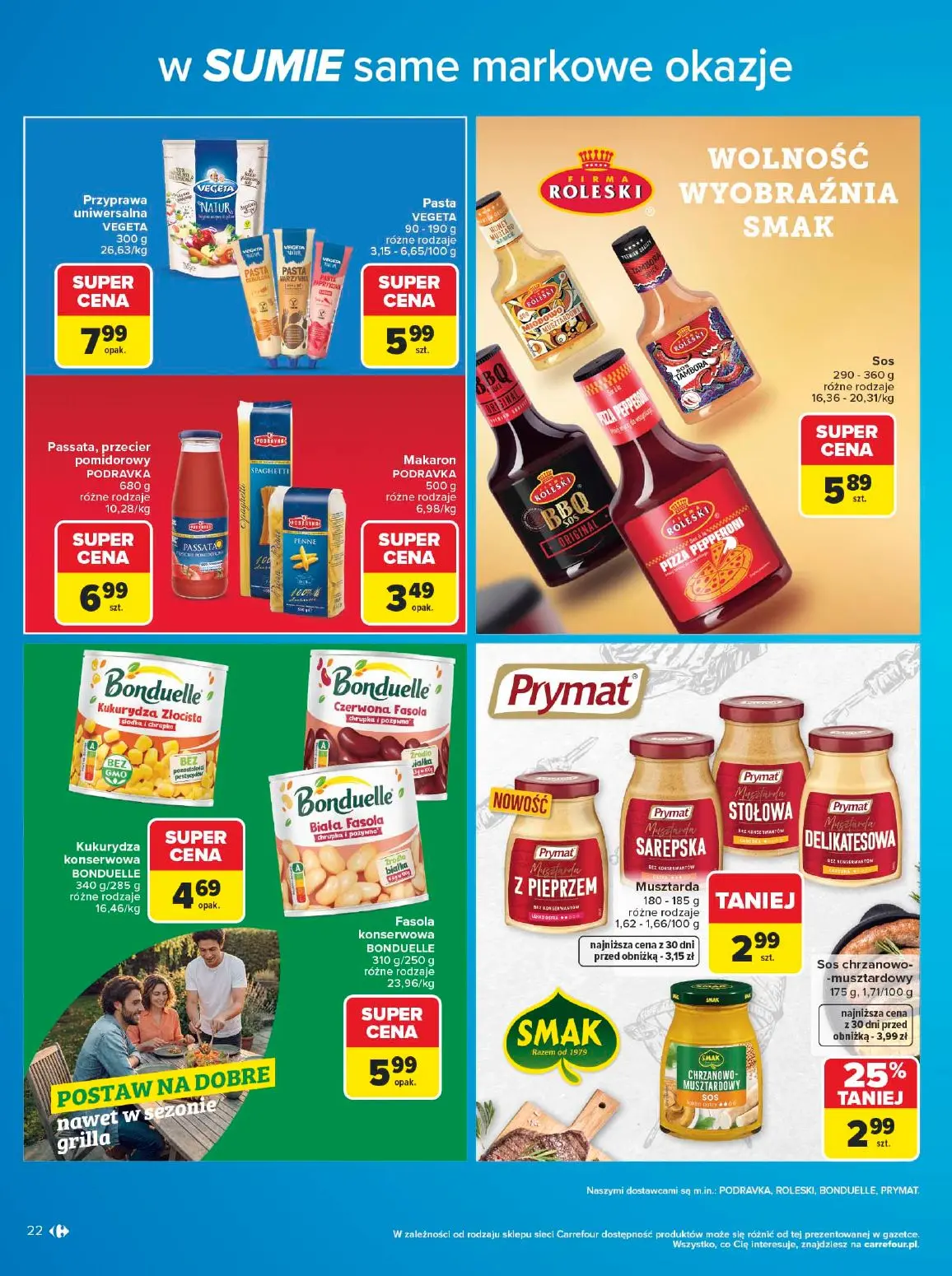 gazetka promocyjna Carrefour W sumie same markowe okazje - Strona 22