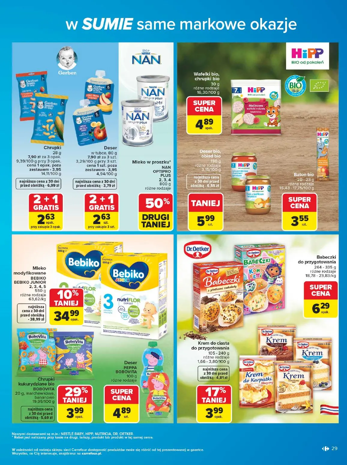 gazetka promocyjna Carrefour W sumie same markowe okazje - Strona 29