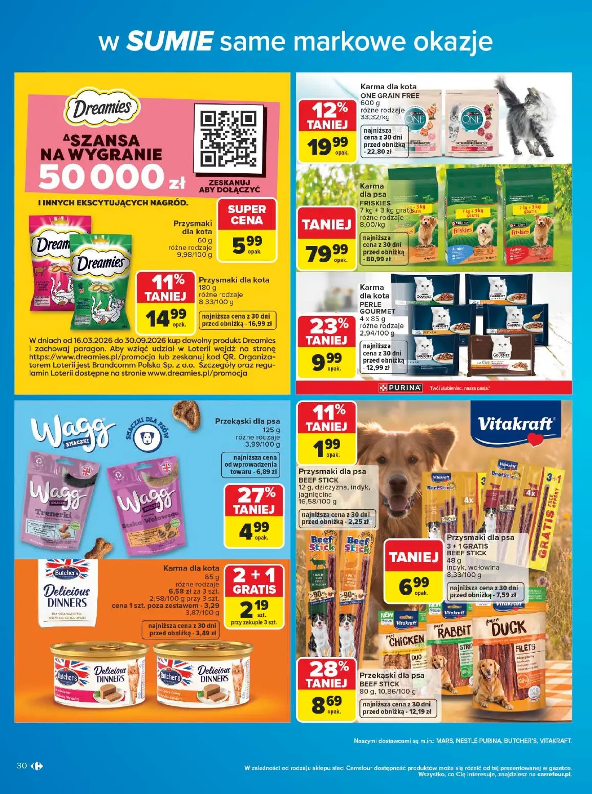 gazetka promocyjna Carrefour W sumie same markowe okazje - Strona 30
