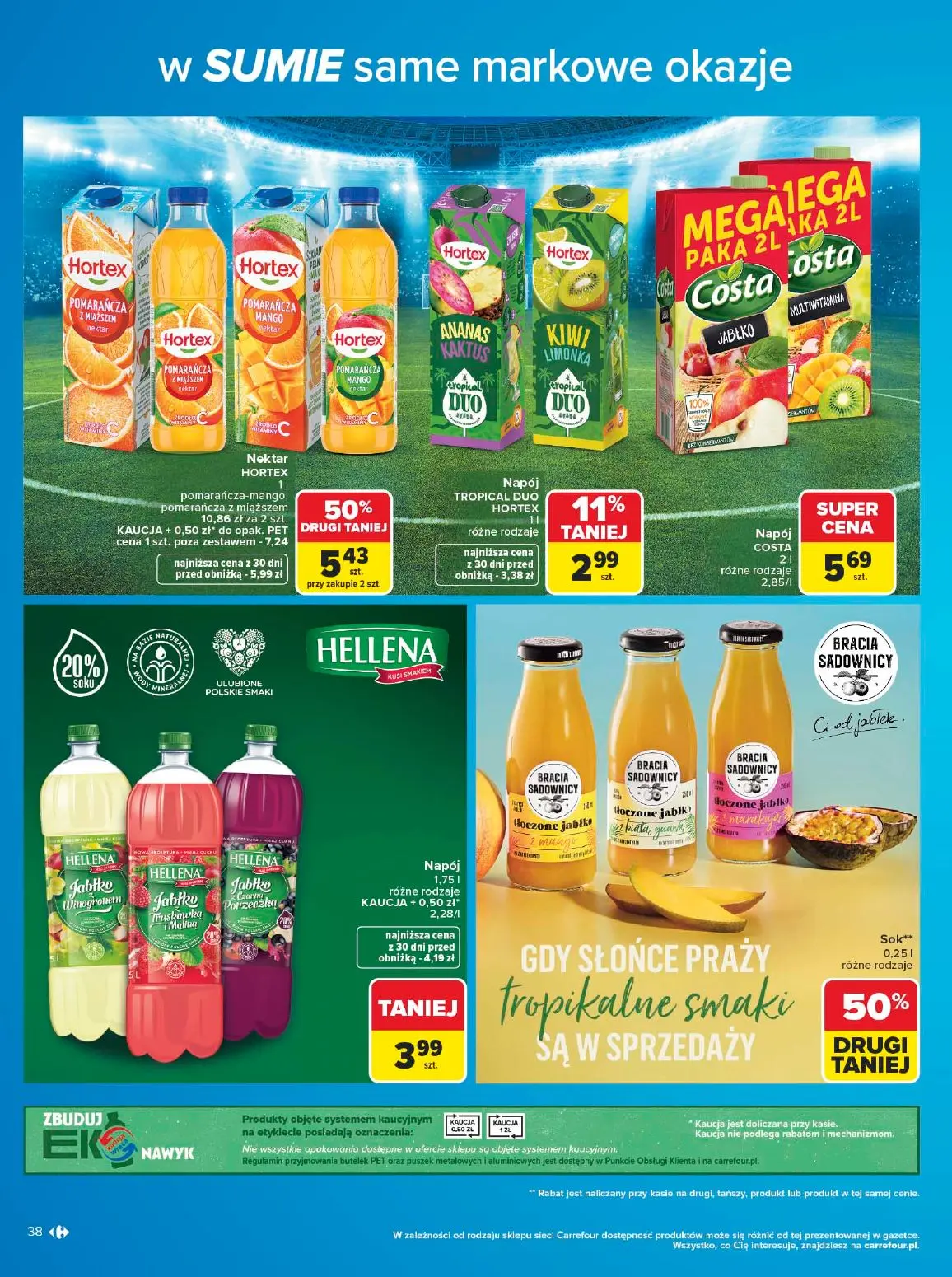 gazetka promocyjna Carrefour W sumie same markowe okazje - Strona 38