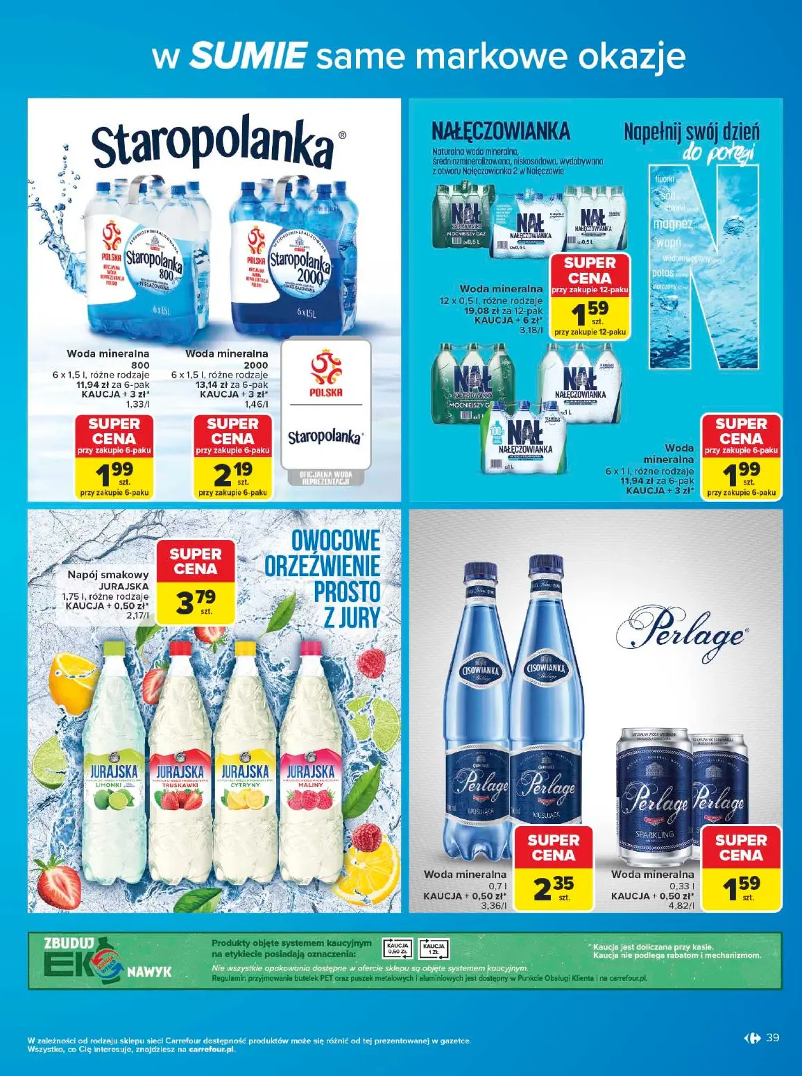 gazetka promocyjna Carrefour W sumie same markowe okazje - Strona 39