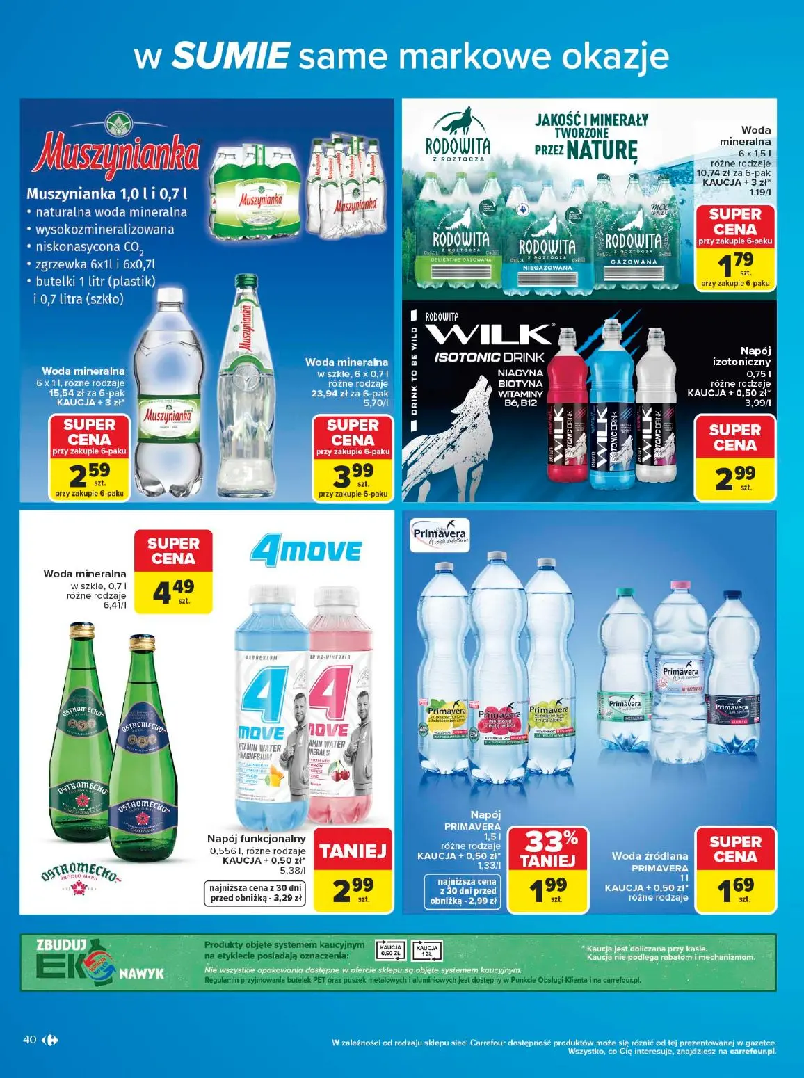 gazetka promocyjna Carrefour W sumie same markowe okazje - Strona 40