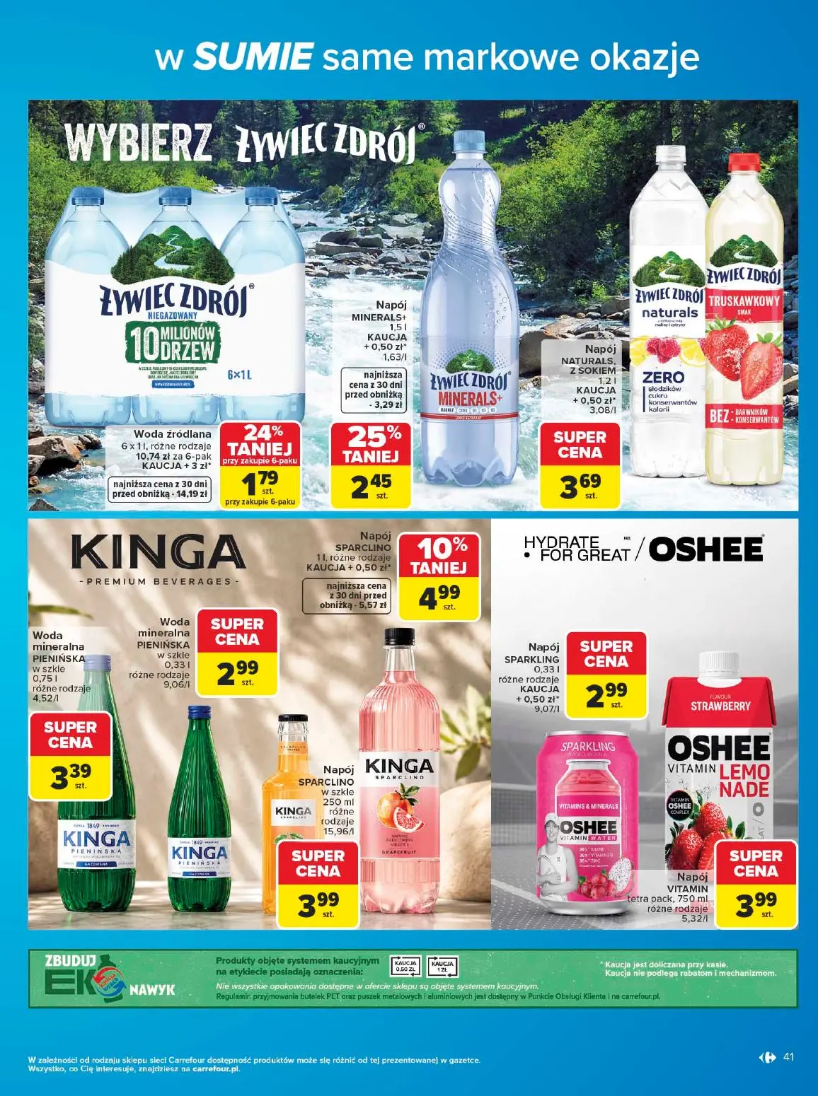 gazetka promocyjna Carrefour W sumie same markowe okazje - Strona 41