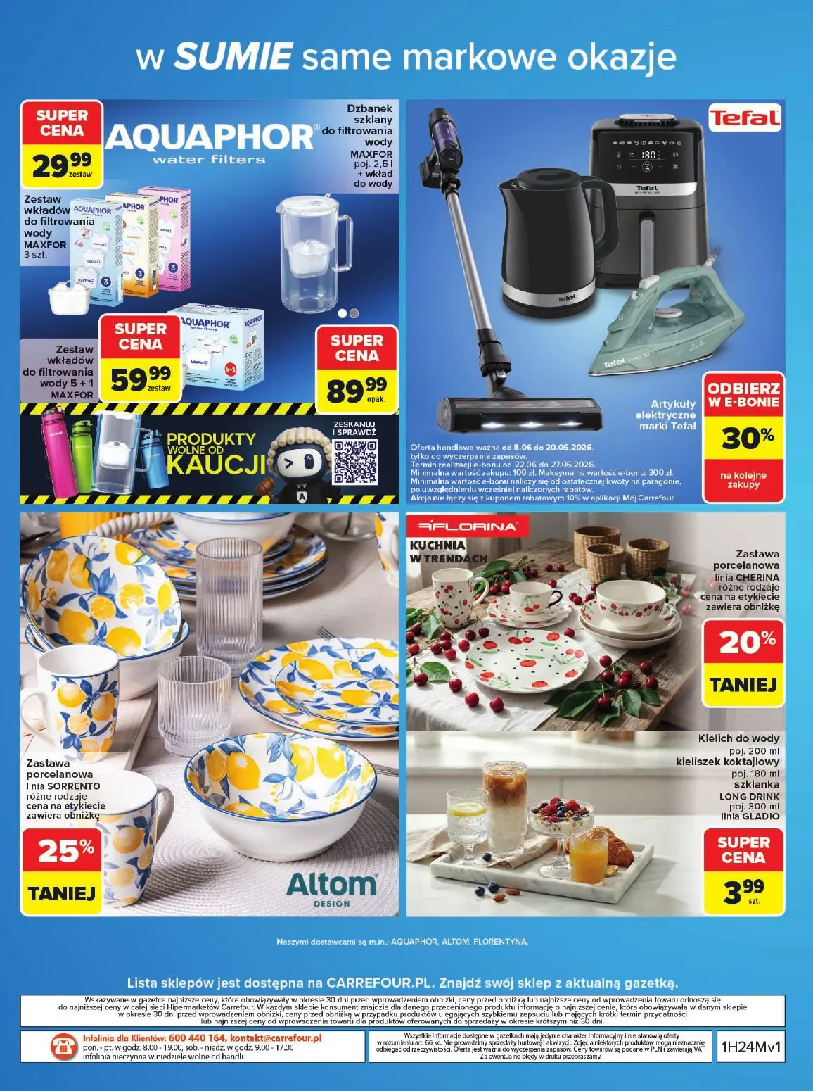 gazetka promocyjna Carrefour W sumie same markowe okazje - Strona 56