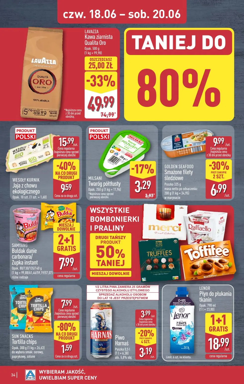 gazetka promocyjna ALDI Gazetka spożywcza - Strona 34