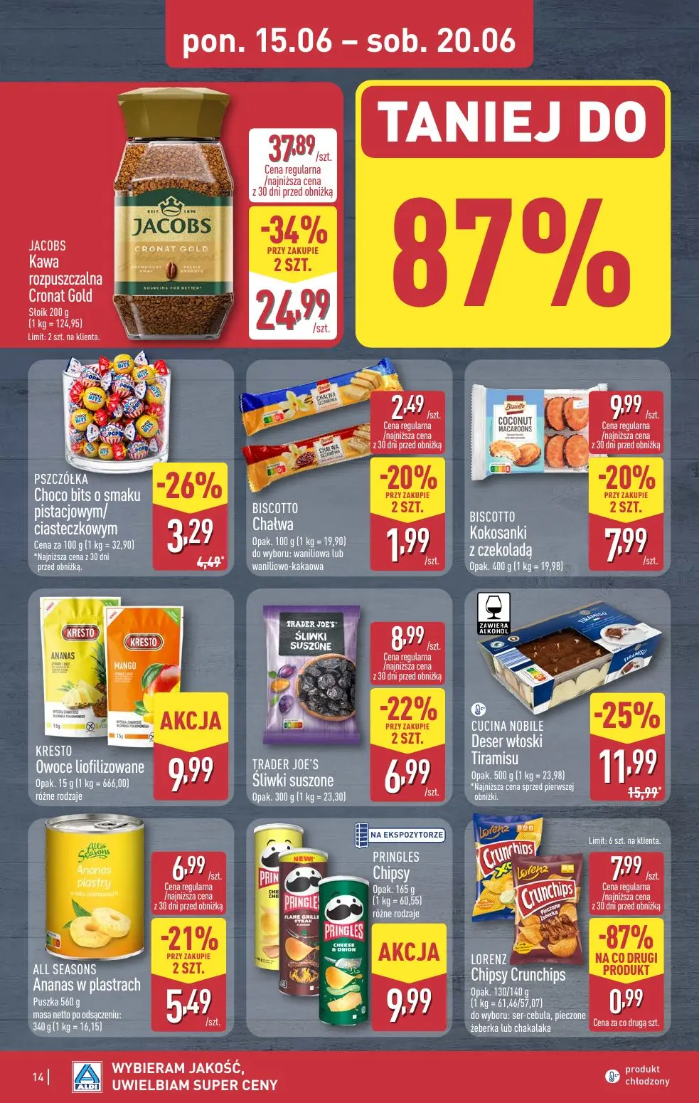 gazetka promocyjna ALDI Gazetka spożywcza - Strona 14