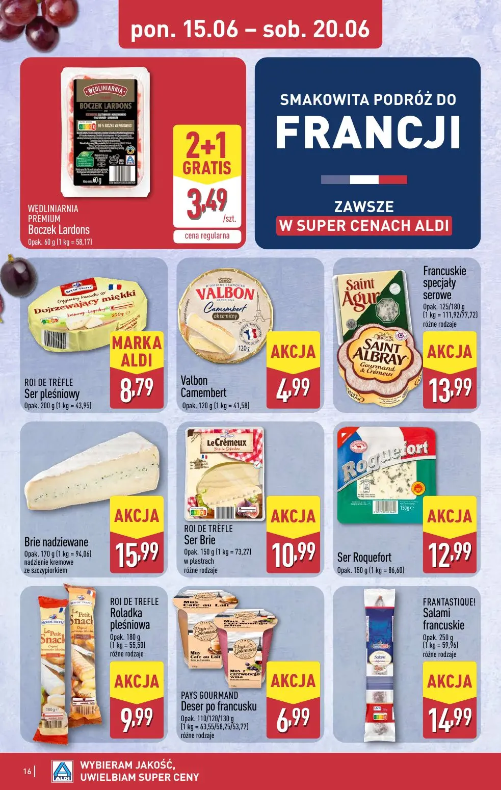 gazetka promocyjna ALDI Gazetka spożywcza - Strona 16