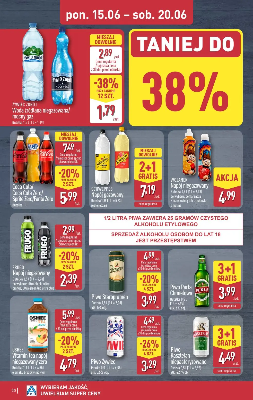 gazetka promocyjna ALDI Gazetka spożywcza - Strona 20