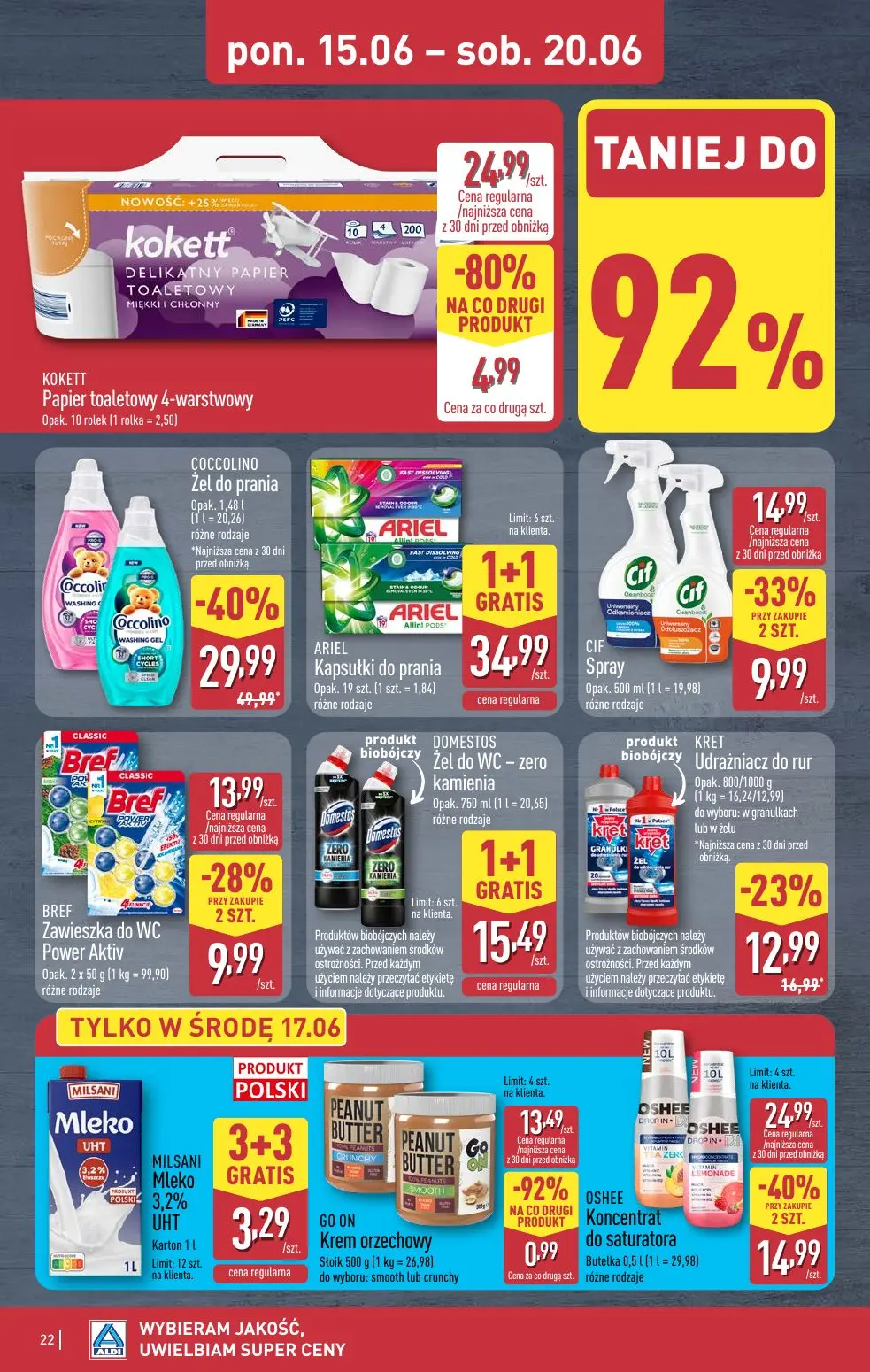 gazetka promocyjna ALDI Gazetka spożywcza - Strona 22