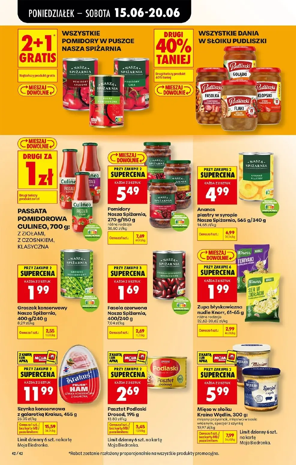 gazetka promocyjna Biedronka Od poniedziałku - Strona 56
