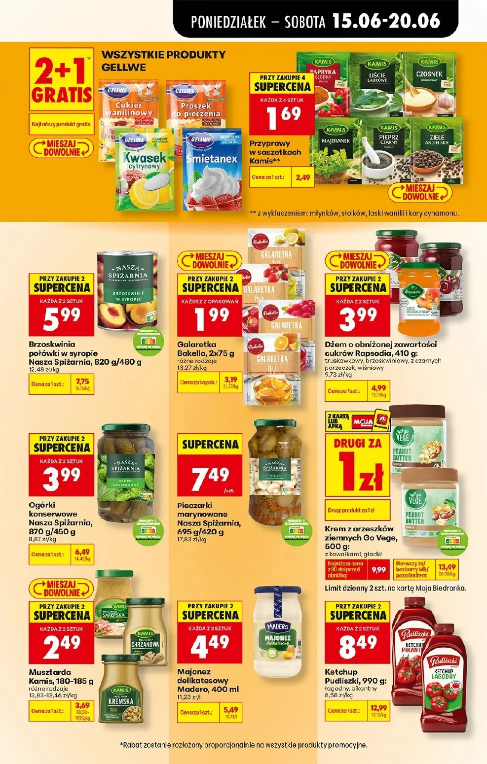 gazetka promocyjna Biedronka Od poniedziałku - Strona 57