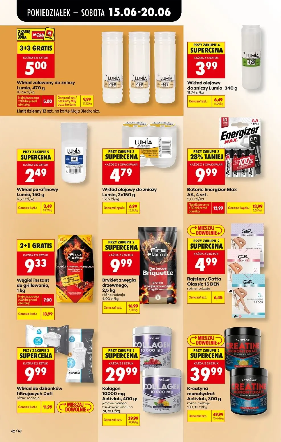 gazetka promocyjna Biedronka Od poniedziałku - Strona 82