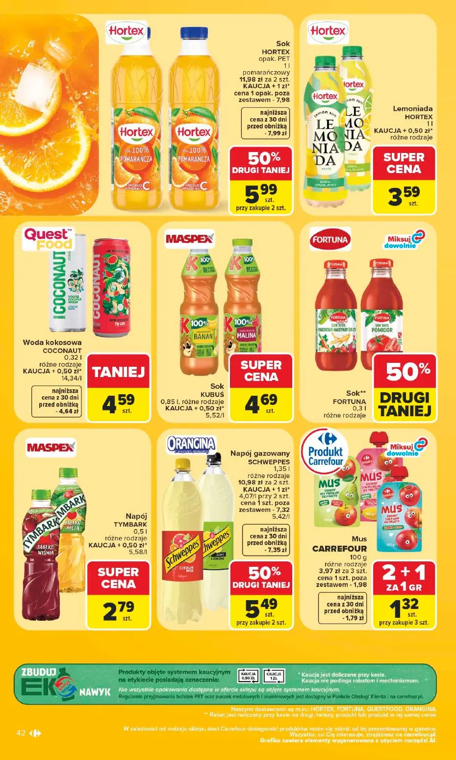 gazetka promocyjna Carrefour W sumie najlepszy - Strona 44