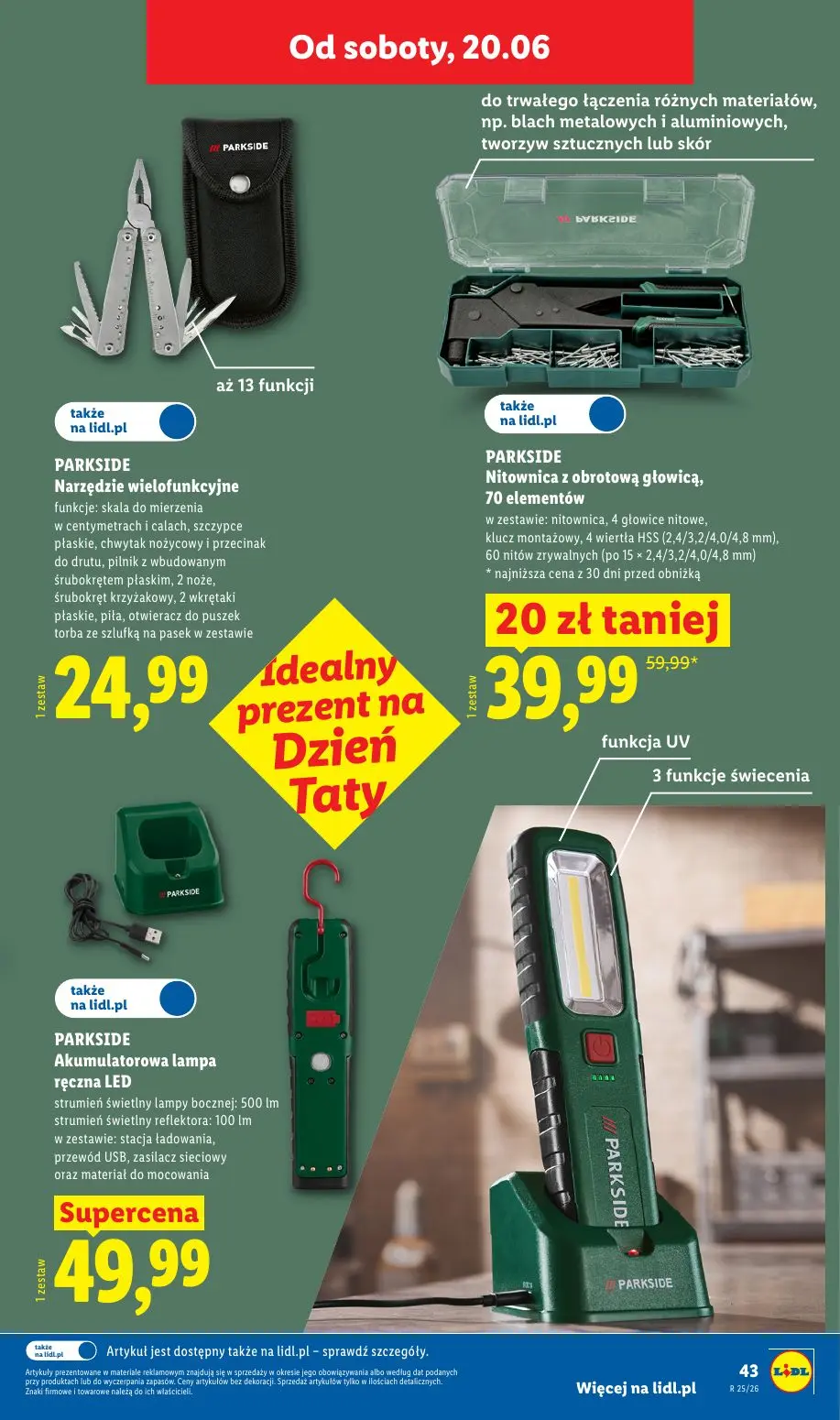 gazetka promocyjna LIDL Od poniedziałku - Strona 49