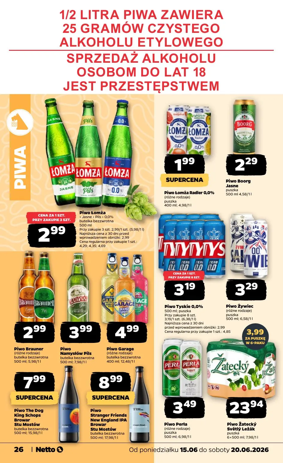 gazetka promocyjna NETTO Gazetka spożywcza - Strona 26