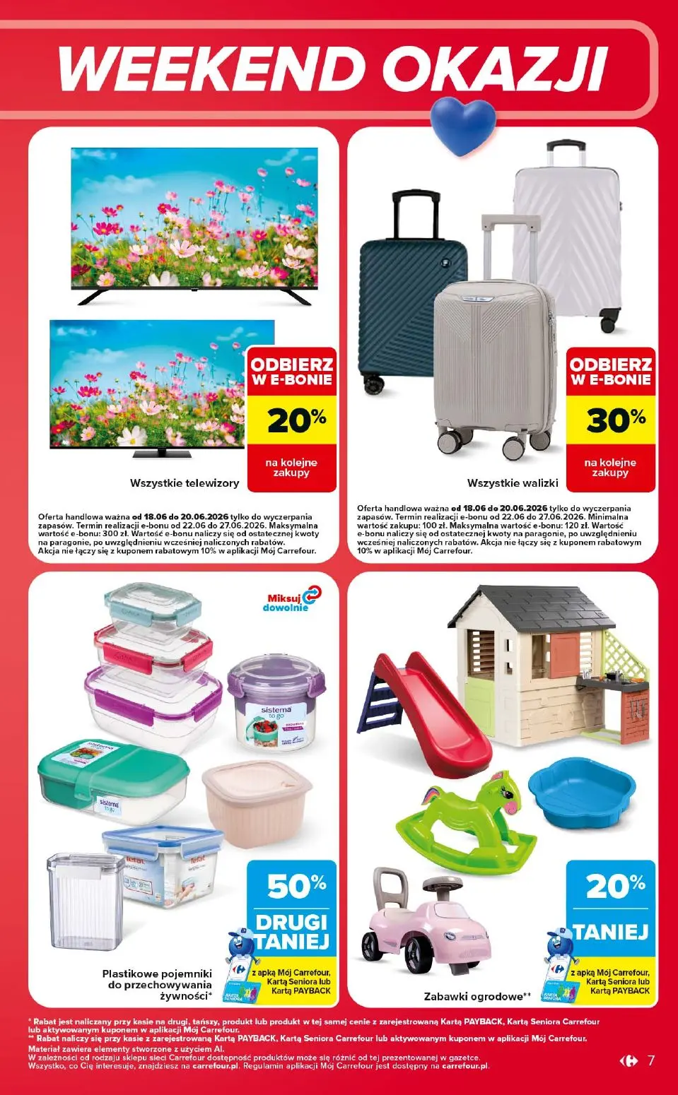 gazetka promocyjna Carrefour Market Weekend okazji - Strona 7