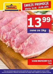 Gazetka promocyjna Hitpol, ważna od 2026-06-18 do 2026-06-20.