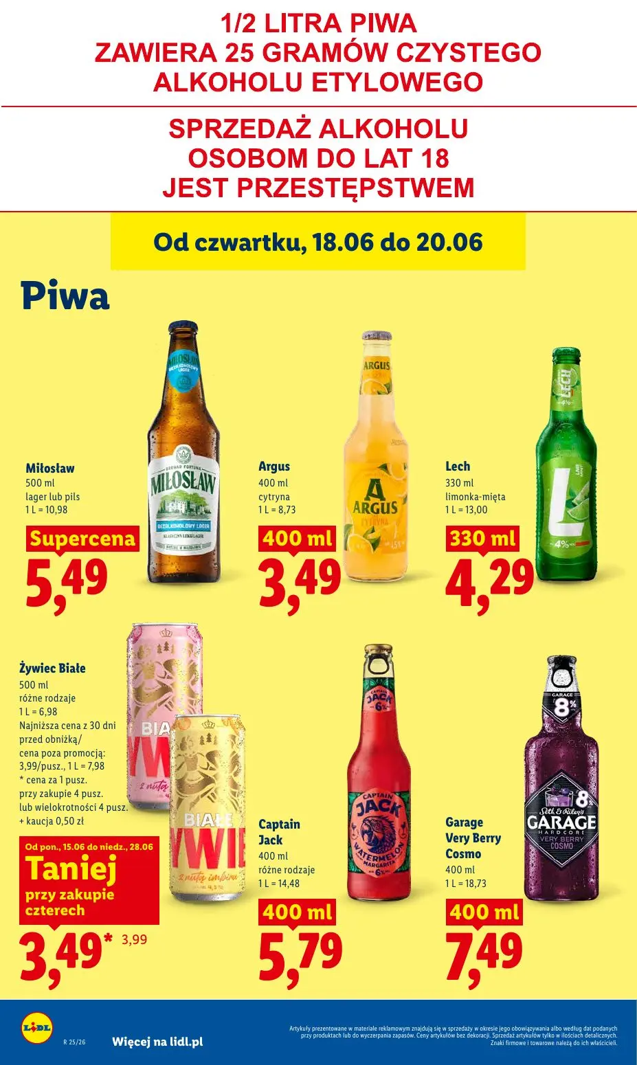 gazetka promocyjna LIDL Od czwartku - Strona 62