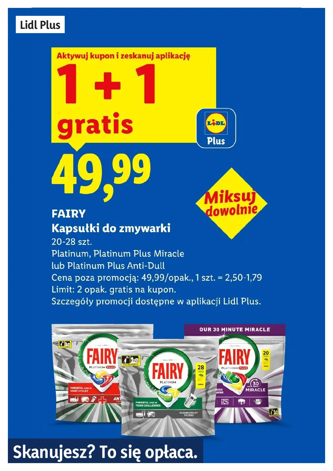 gazetka promocyjna LIDL Lidl plus. Skanujesz - To się opłaca - Strona 6