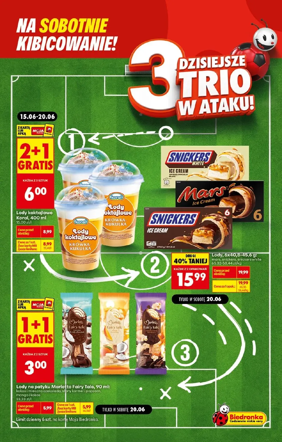 gazetka promocyjna Biedronka Sobotnie kibicowanie - Strona 3