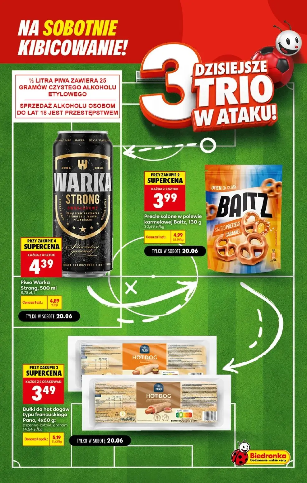 gazetka promocyjna Biedronka Sobotnie kibicowanie - Strona 4