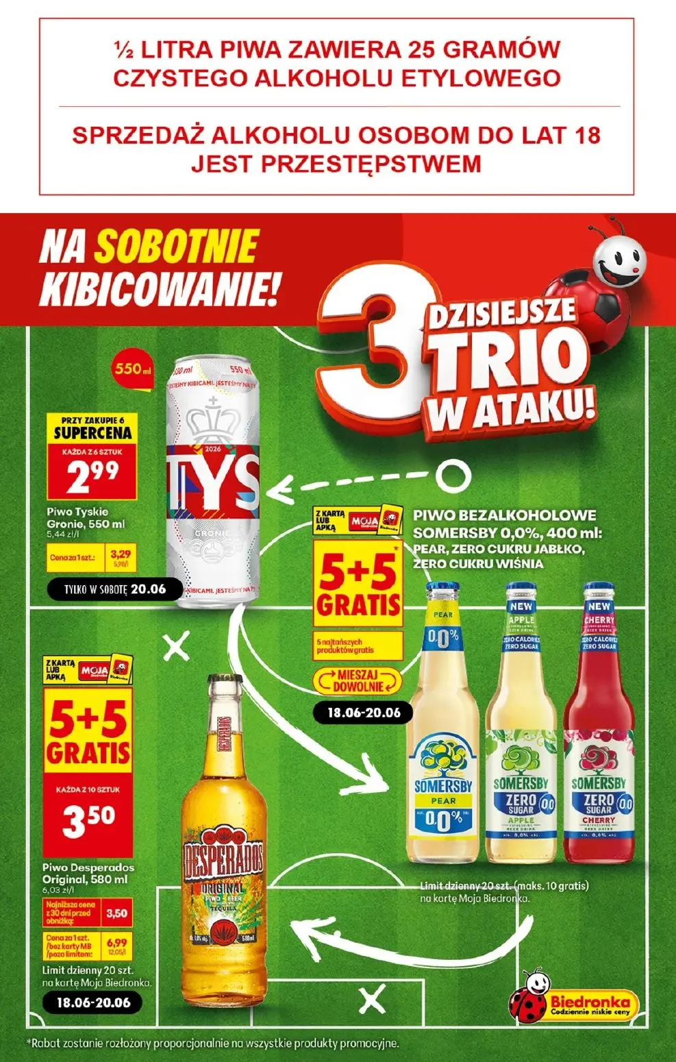 gazetka promocyjna Biedronka Sobotnie kibicowanie - Strona 6