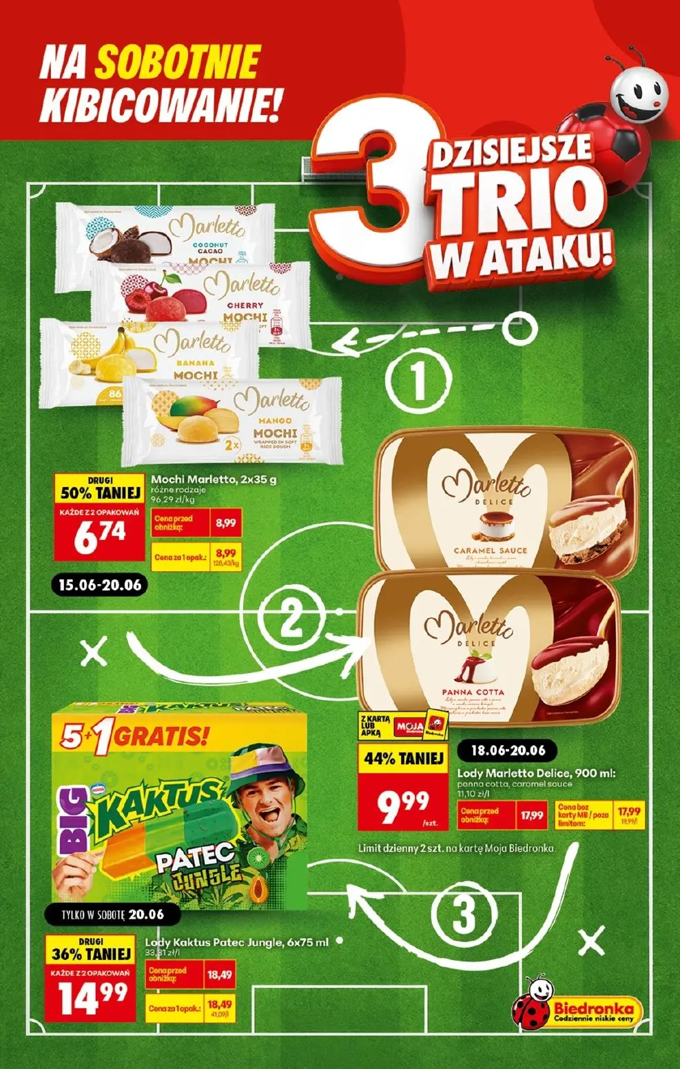 gazetka promocyjna Biedronka Sobotnie kibicowanie - Strona 8