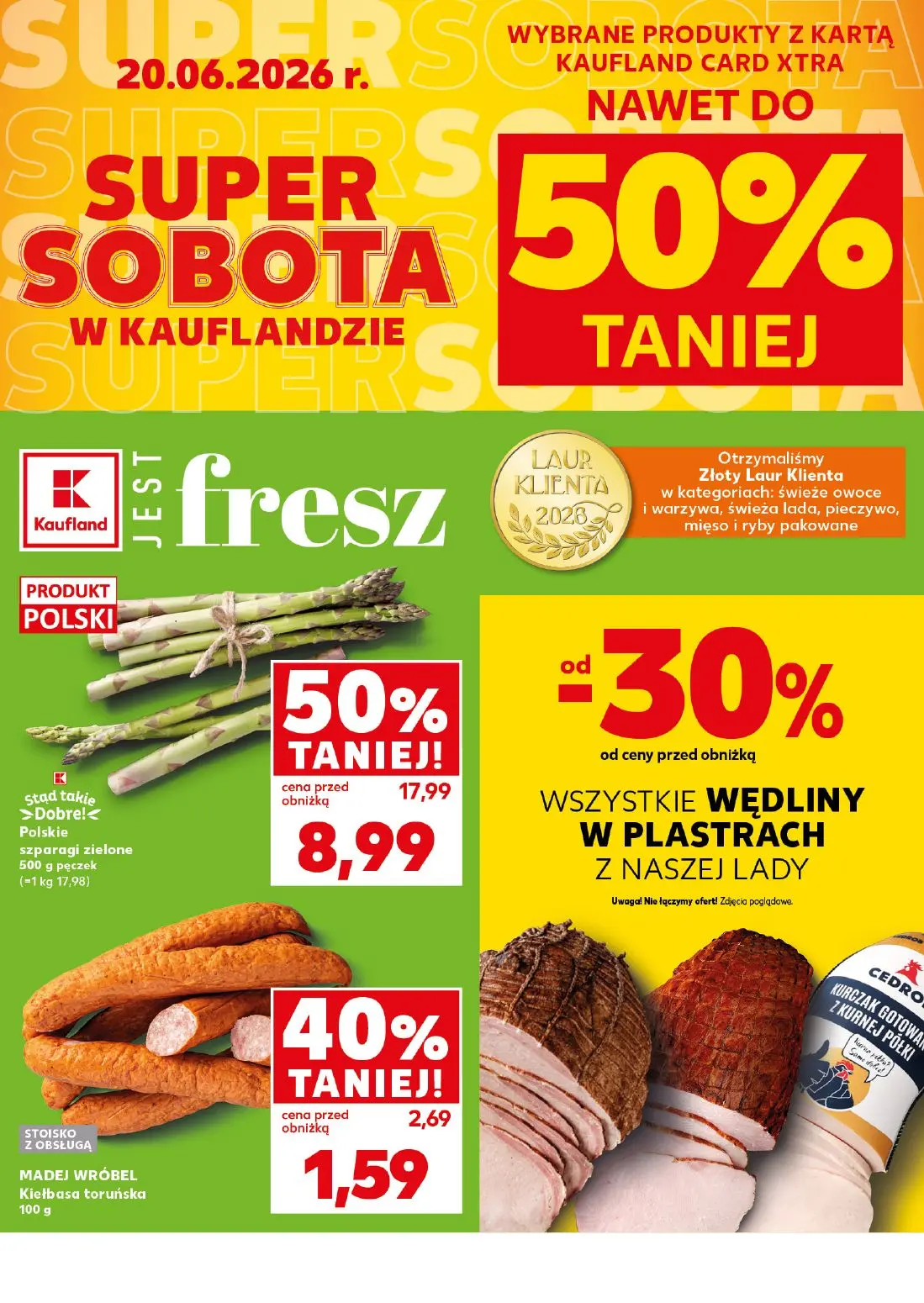 gazetka promocyjna Kaufland Super Sobota - Strona 2