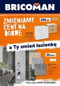 Gazetka promocyjna BRICOMAN, ważna od 2026-05-25 do 2026-06-21.