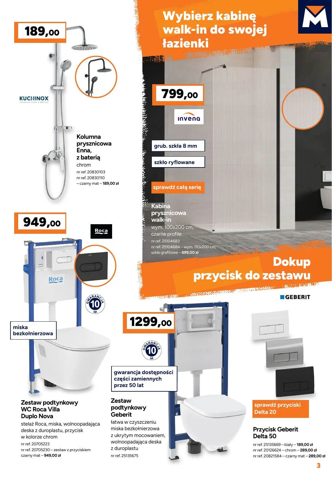 gazetka promocyjna BRICOMAN Zmieniamy ceny na dobre - Strona 3