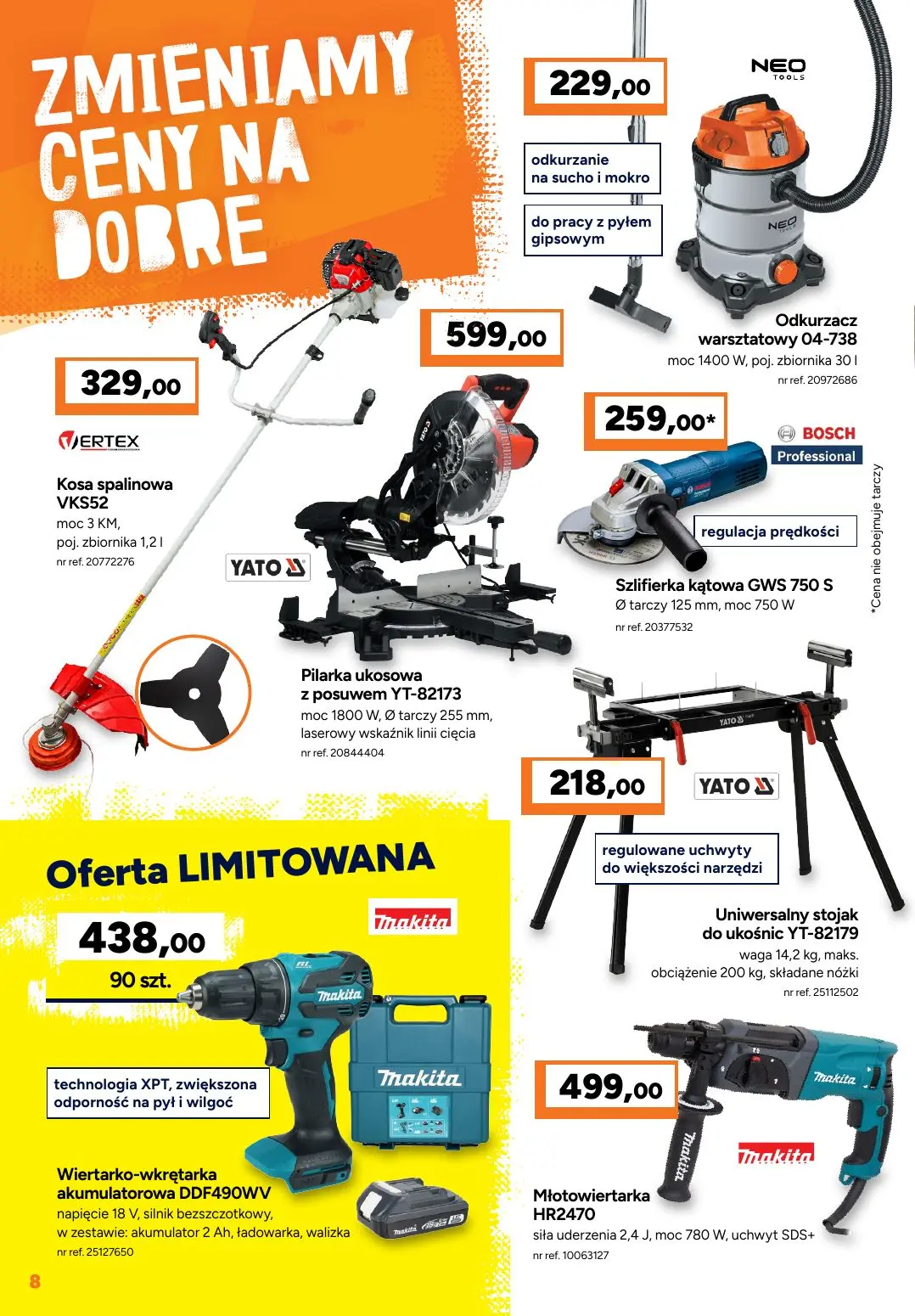 gazetka promocyjna BRICOMAN Zmieniamy ceny na dobre - Strona 8