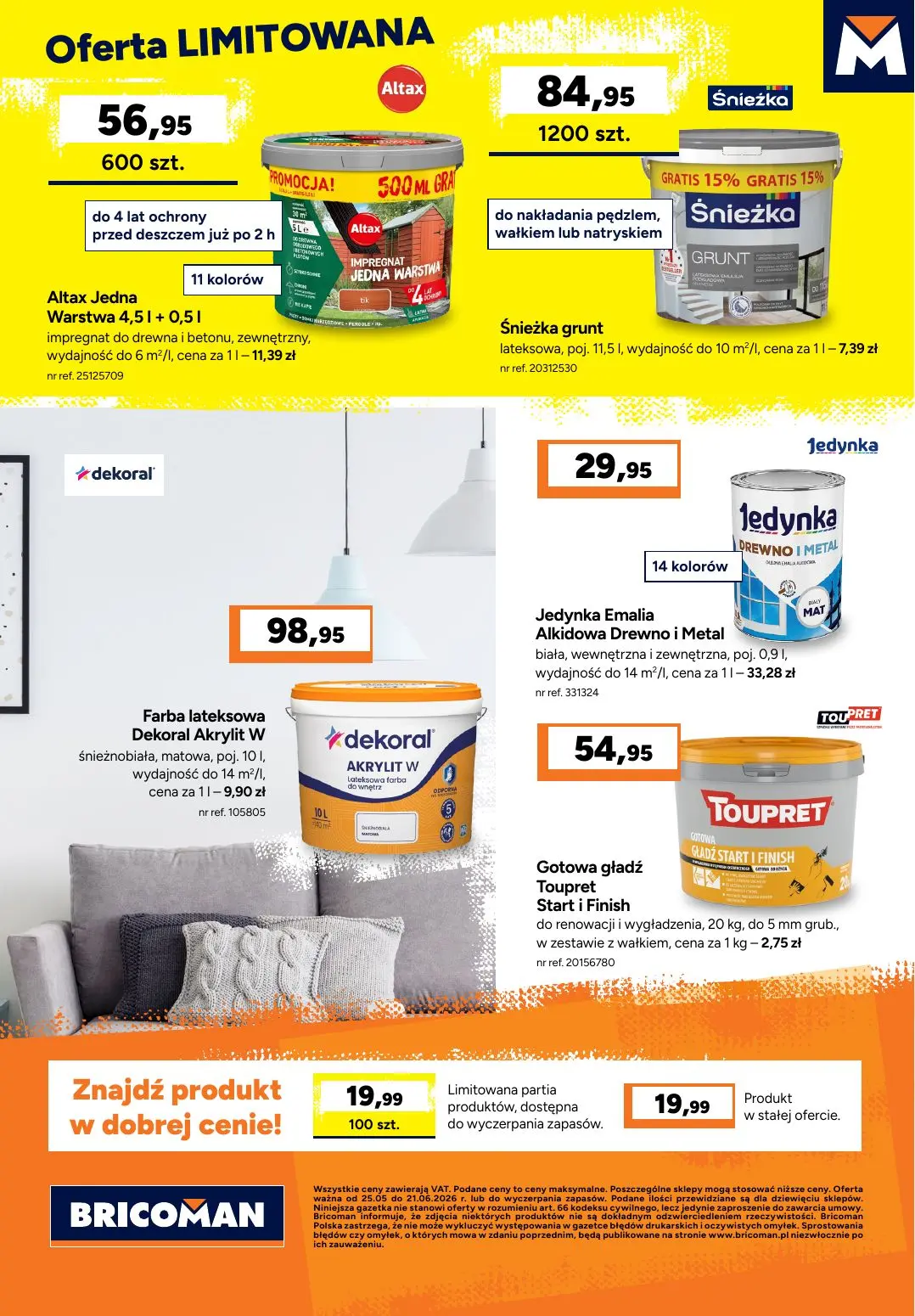 gazetka promocyjna BRICOMAN Zmieniamy ceny na dobre - Strona 12