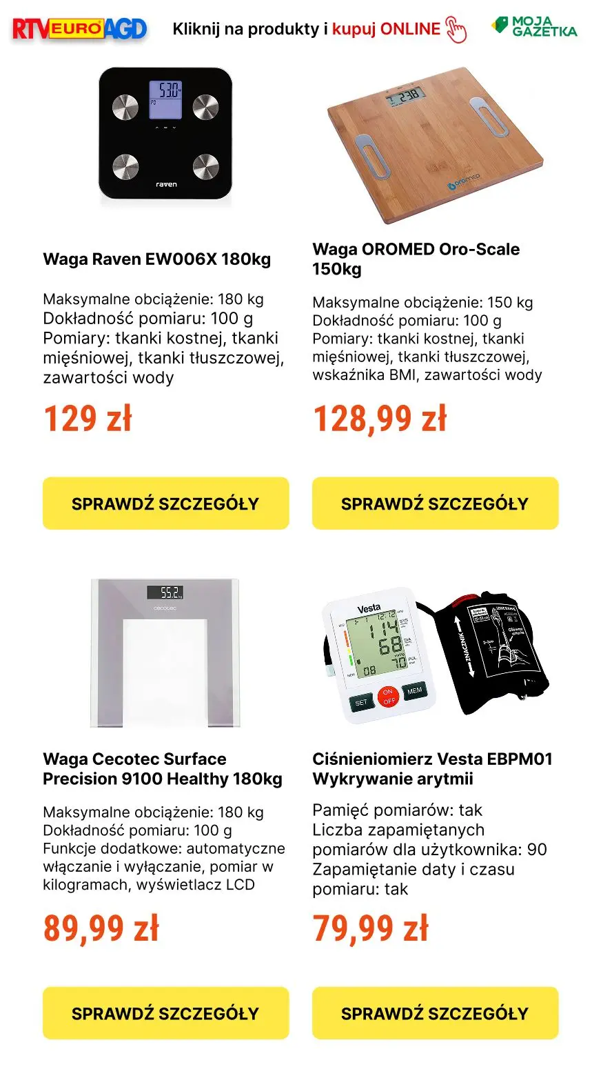 gazetka promocyjna RTV EURO AGD Drugi produkt 33% taniej - Strona 4