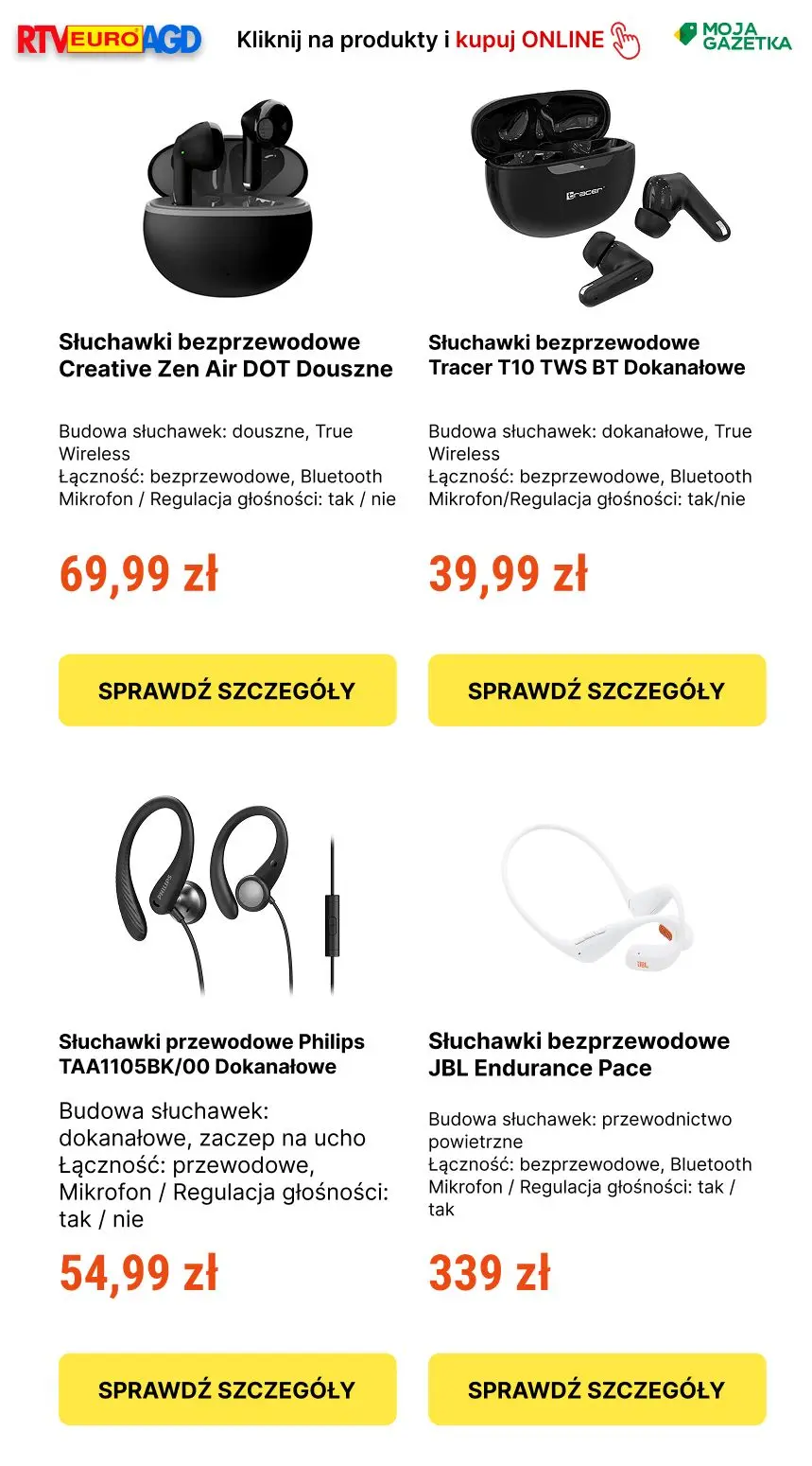 gazetka promocyjna RTV EURO AGD Drugi produkt 33% taniej - Strona 6