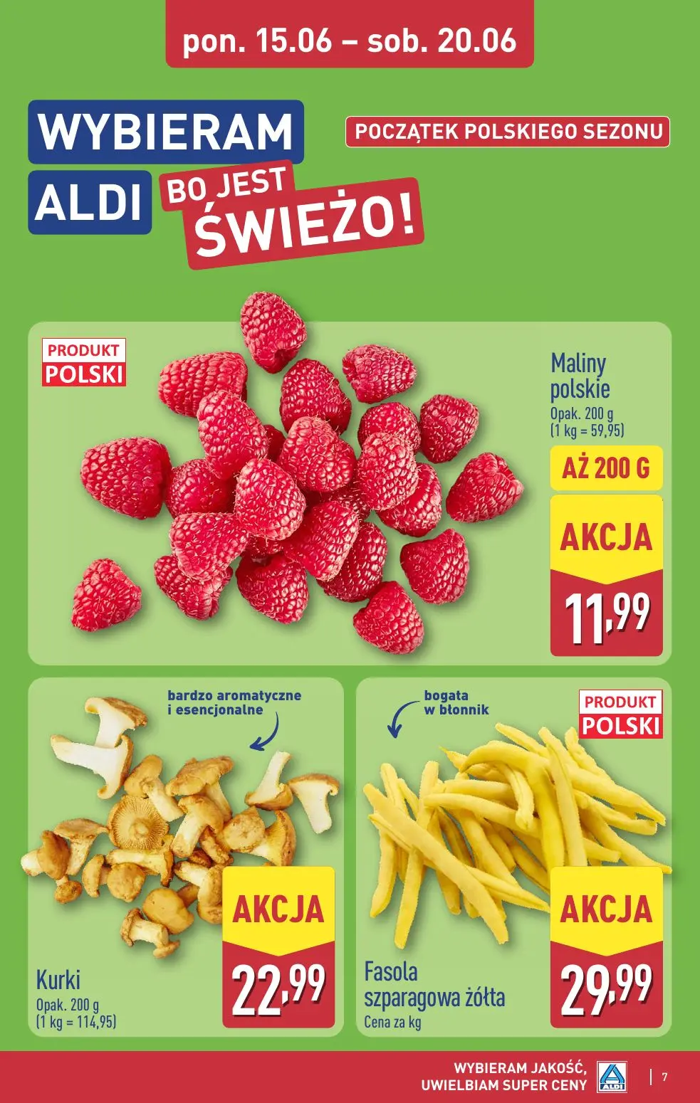 gazetka promocyjna ALDI Oferta na WEEKEND już od czwartku - Strona 7