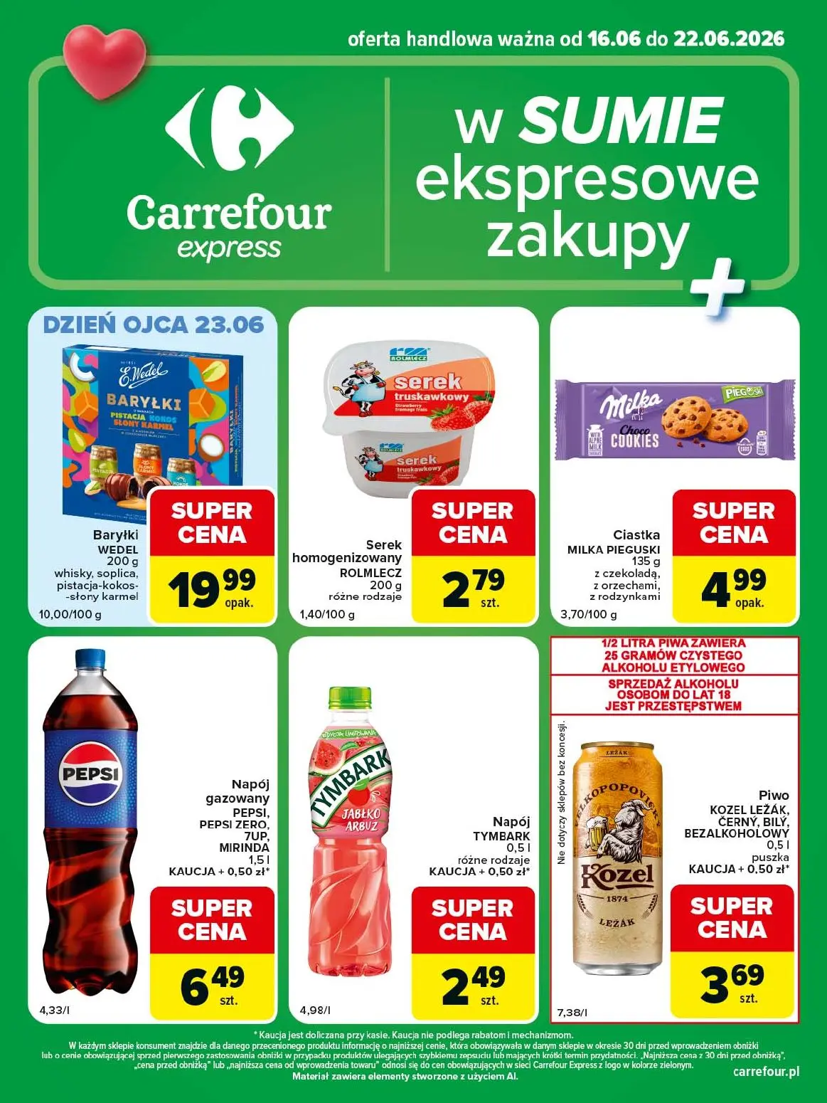 gazetka promocyjna Carrefour Express W sumie ekspresowe zakupy - Strona 2
